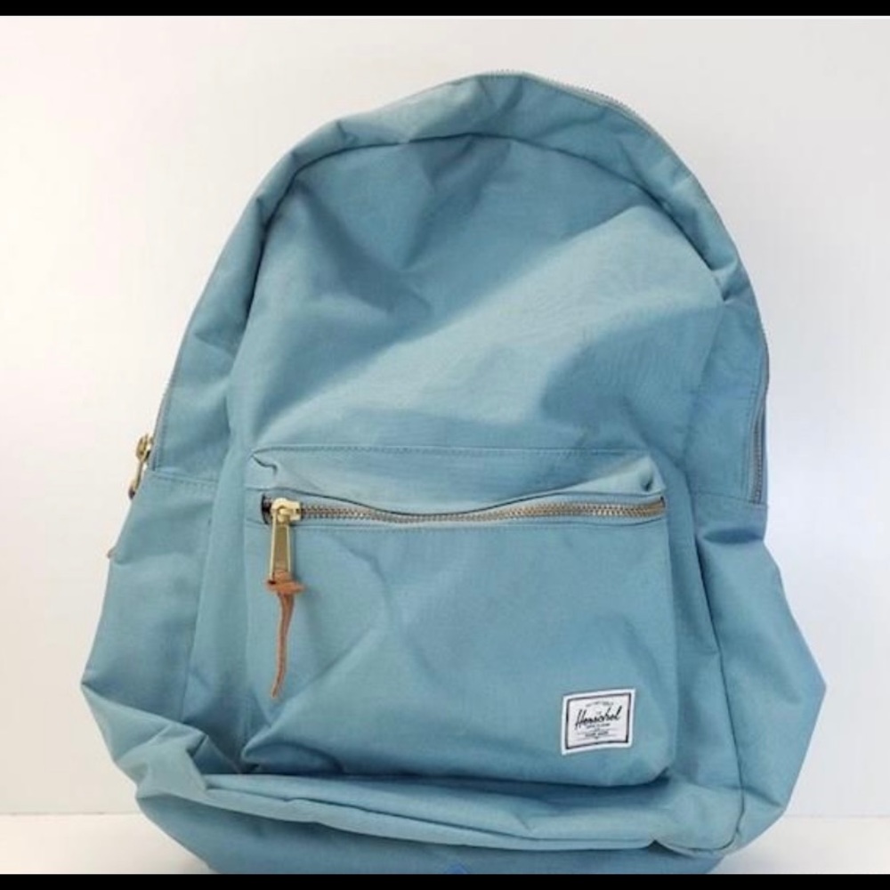 Herschel Blue Canvas Back Pack